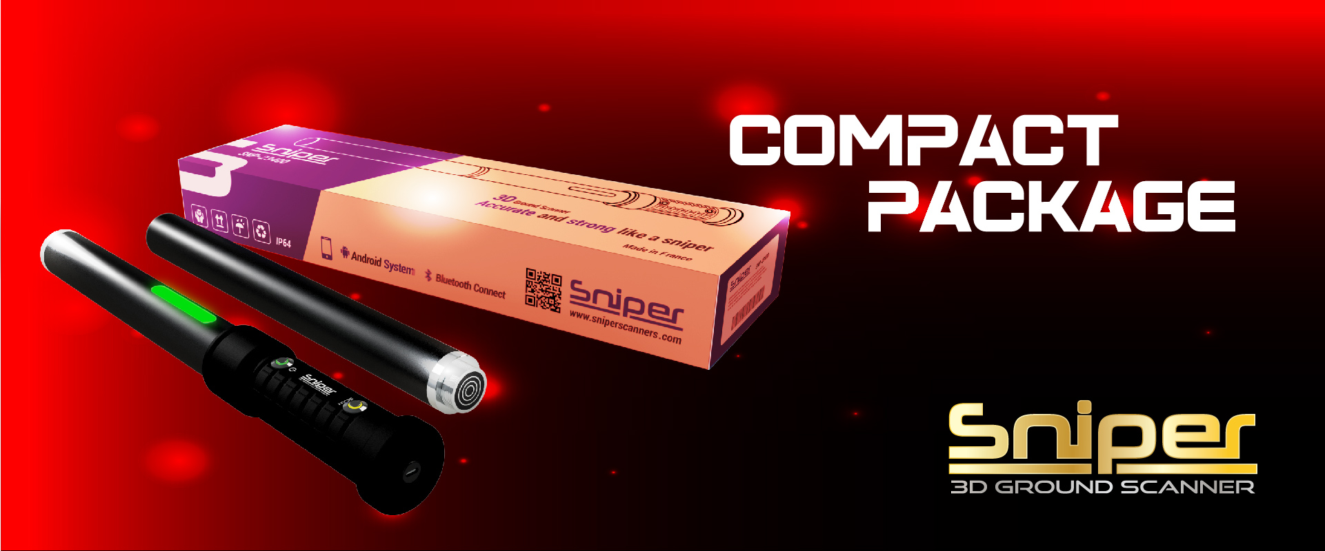 Sniper Scanners SNP-23400 Compact Package